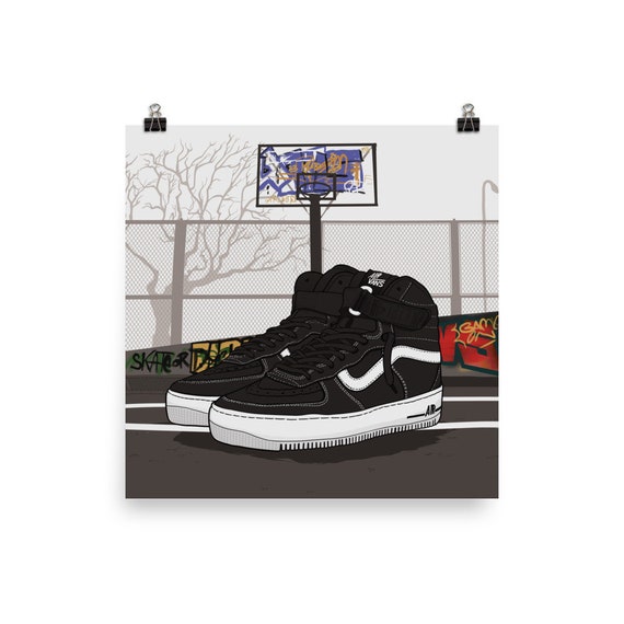 Sneaker Art Poster Old Skool Variant