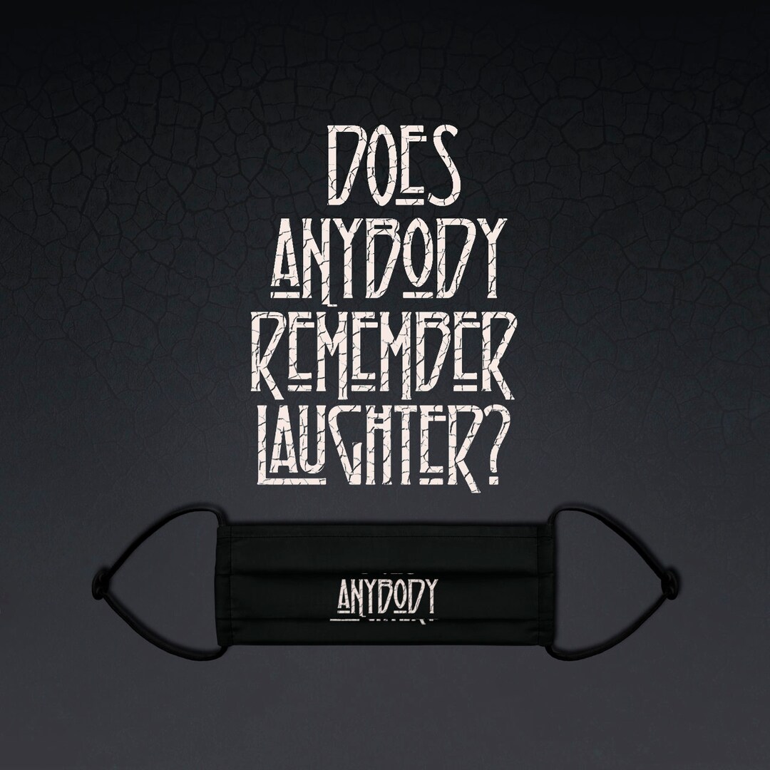 Remember Laughter Led Zeppelin Premium Face Mask, Rock Band Face Mask