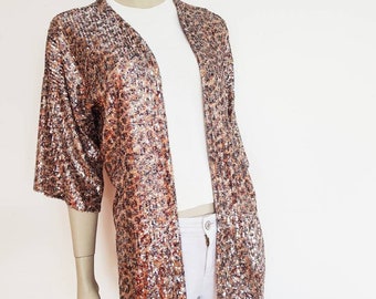 Pailletten Kimono Etsy