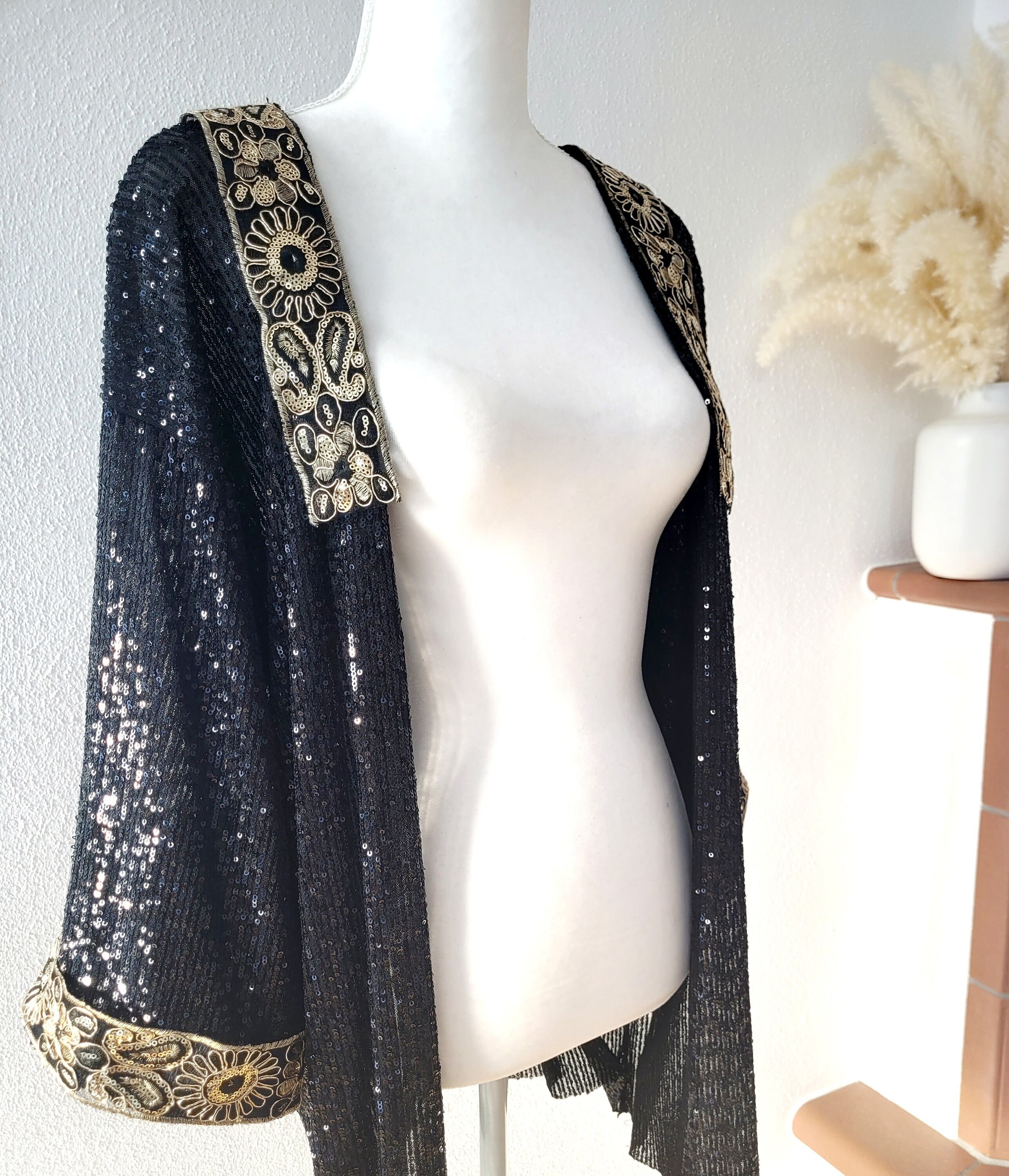 Plus Size Sequined Blazers Etsy