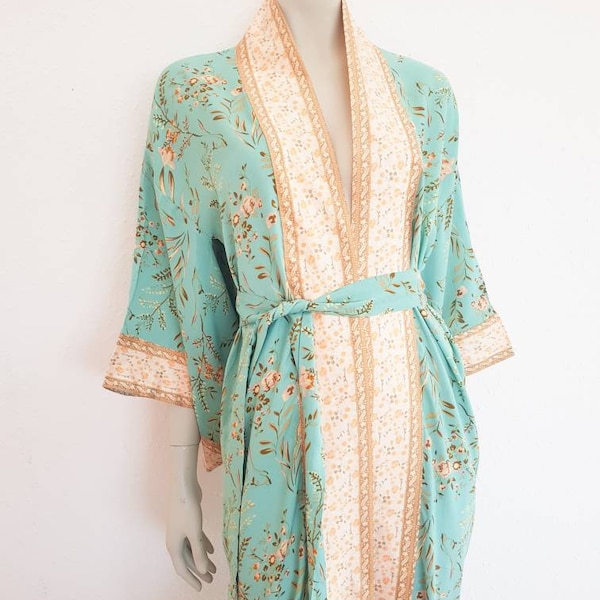 Kimono women,kimono robe, dressing gown,oversized comfy kimono, fall boho jacket,