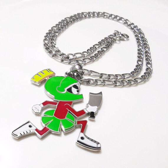 Juggalo Marvin the Martian Figaro Chain 