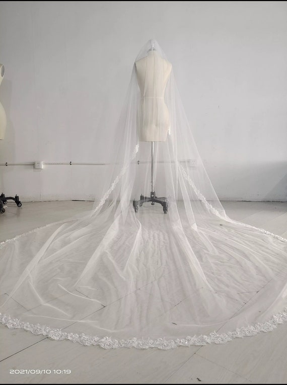 Schleier für Hochzeitskleid - Etsy