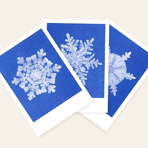 cristalli di neve | 3 cartoline Risograph di Mr. e Mrs. Rio