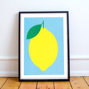 Artprint Poster Lemon | Print Art Print Wall Picture Wedding Gift Art Print