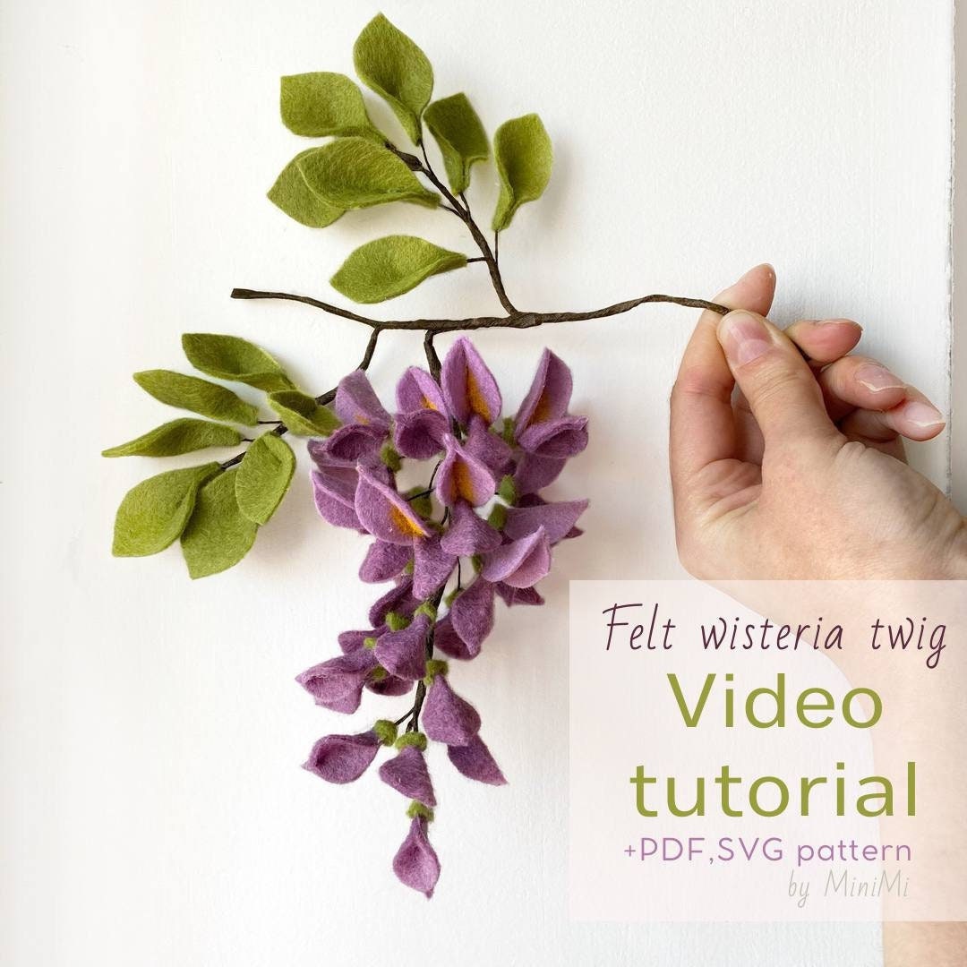 Wisteria Felt Wisteria Felt