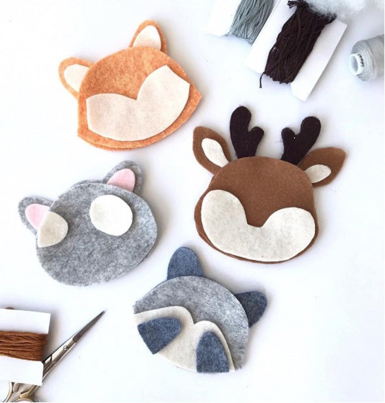 Woodland Plush Felt Animals PDF Pattern Download Sewing Etsy UK Woodland Plush Felt Animals PDF Pattern Download Sewing Etsy UK