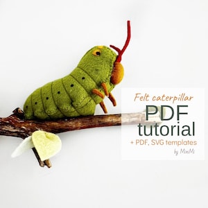 Mönster för sömnad av filtlarv: Larvhandledning (PDF-nedladdning). Maskprojekt