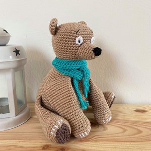 CROCHET PATTERN: Big Bear Pattern, Pdf Pattern, Amigurumi Pattern, Bear ...