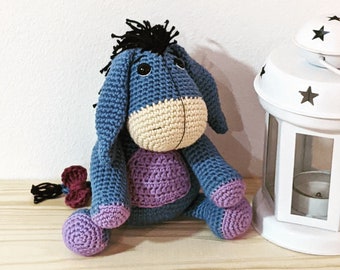 CROCHET PATTERN:Sad Donkey pdf,Donkey pattern,Crochet pattern,Donkey Crochet pattern,Written in English,Easy to follow, Crochet pdf,Digital