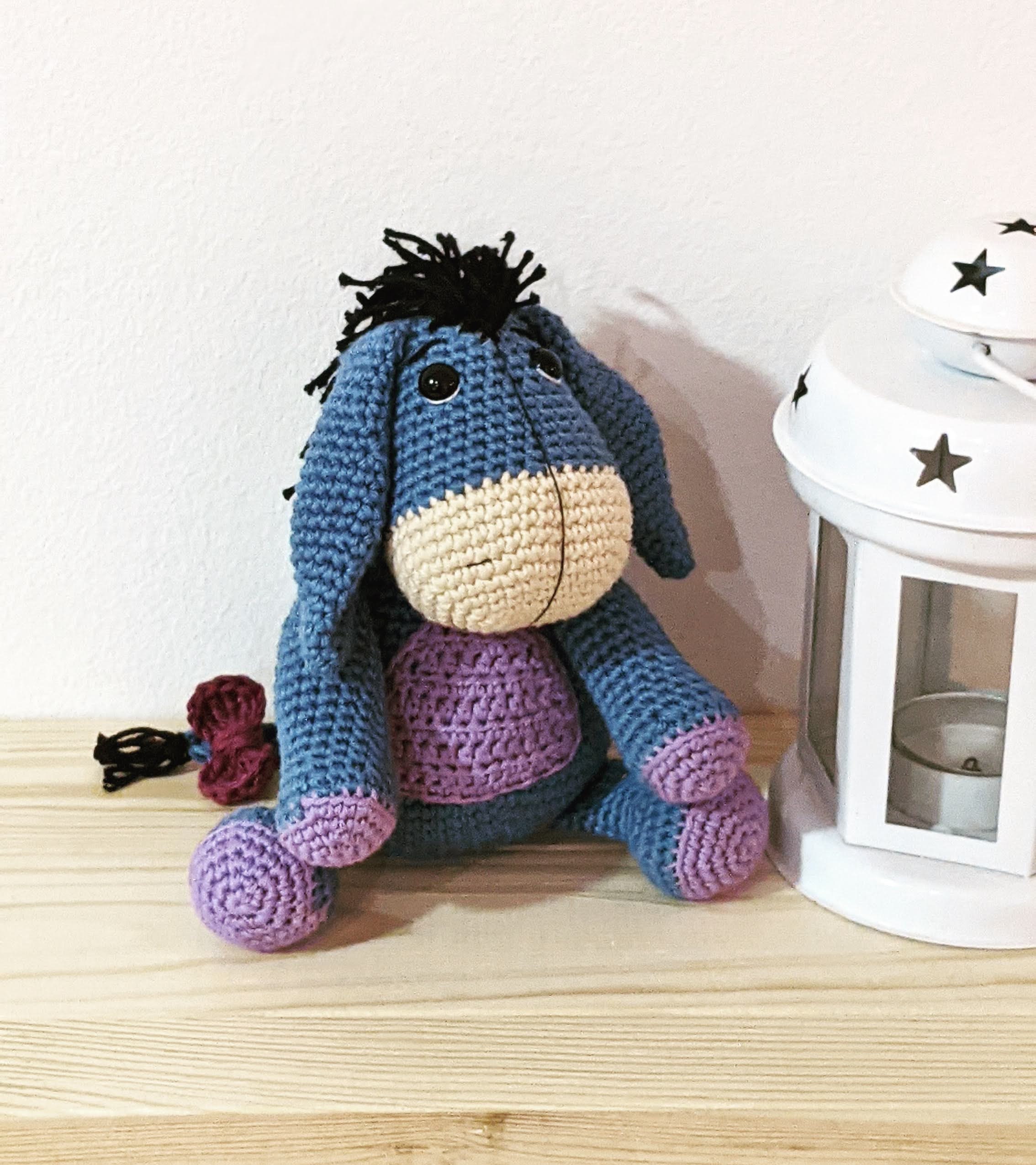 CROCHET PATTERN Donkey Eeyore Pdf Pattern Amigurumi Etsy Canada