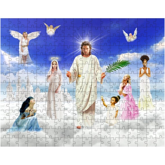 Jigsaw Puzzle 250 500 Pieces Boardgame For Adult Jesus Christ Etsy
