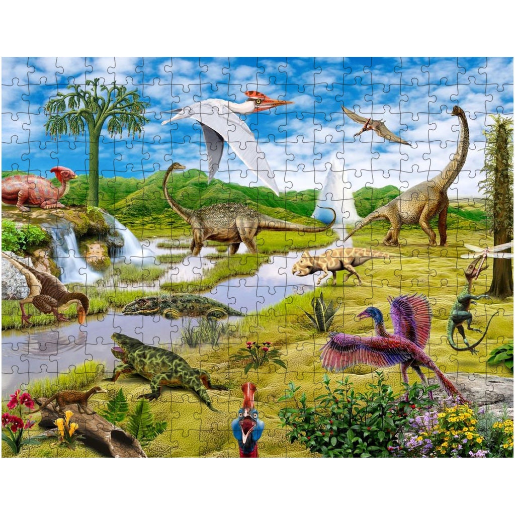 Dinosaurs Jigsaw puzzle 250 pieces any holiday board game for boys