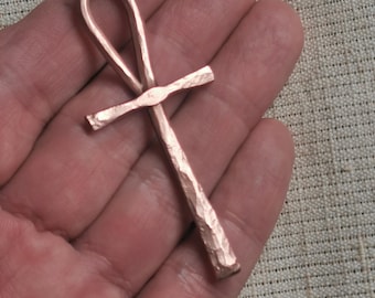 Egyptiskt Ankh-halsband Hänge livets tecken En symbol för evigheten Andlig symbol Koppar handgjord Gåva