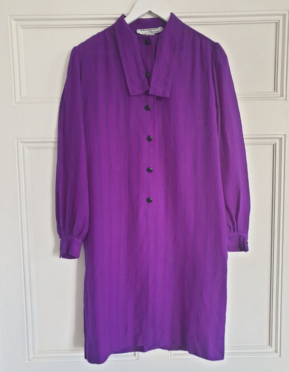 Balenciaga for El Corte Inglis wool Shirt dress
