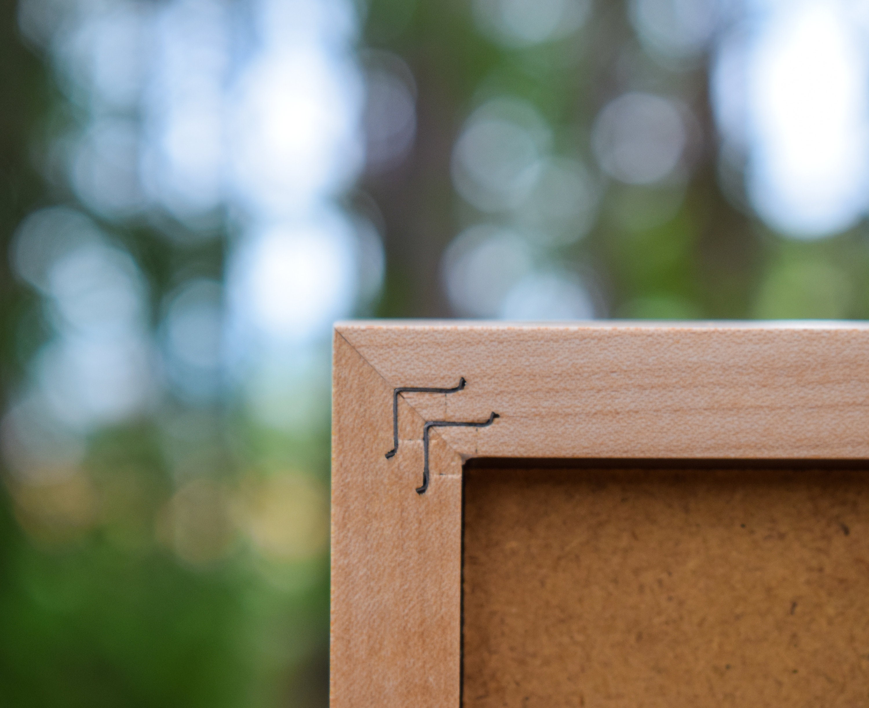 6x6 Maple Frame Simple Wood Frame Maple Photo Frame Solid Etsy