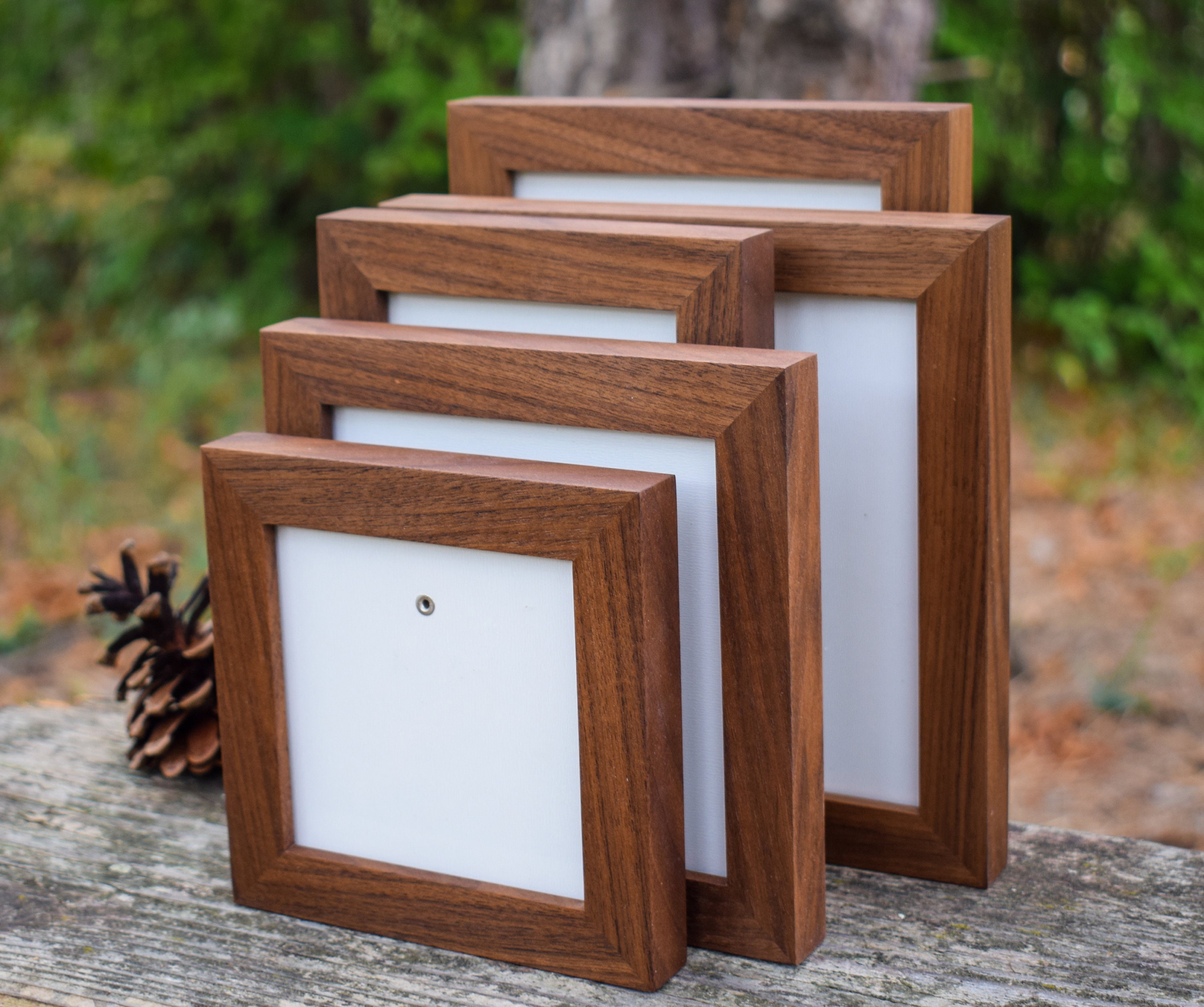 4x6 Picture Frame / Wooden Frame / Solid Walnut Frame / Etsy UK