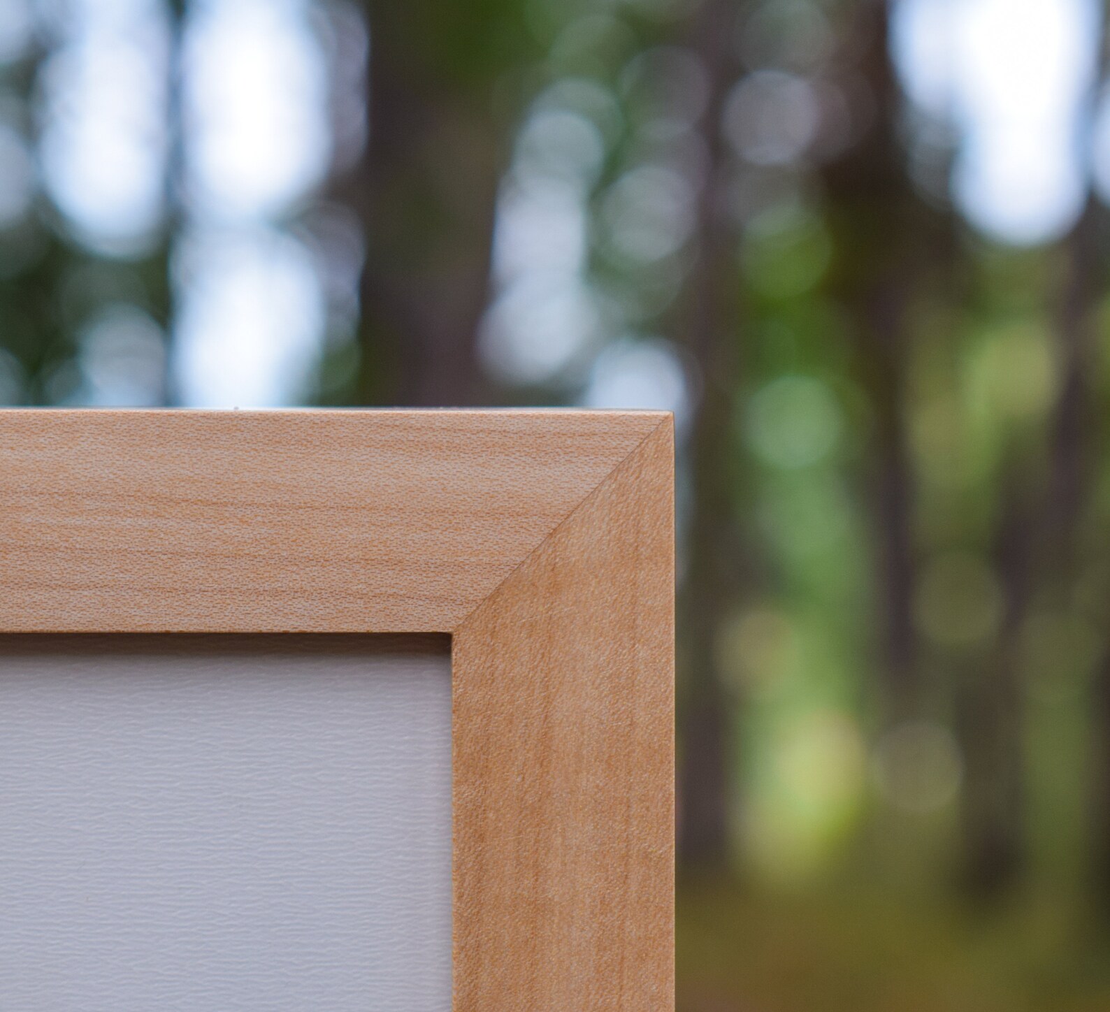 6x6 Maple Frame Simple Wood Frame Maple Photo Frame Solid Etsy UK