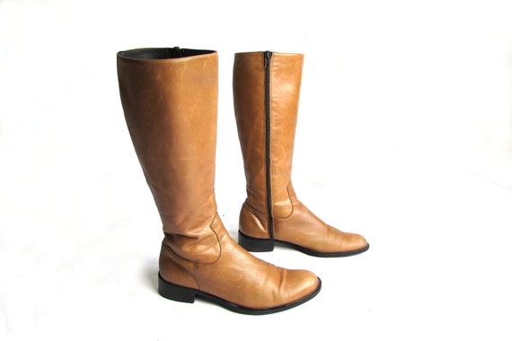 camel colored riding boots