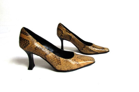 original snake leather shoes