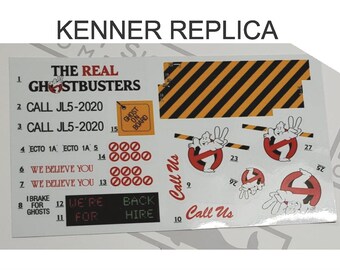 VTG 1986 Ghostbusters Kenner Ecto-1 Vehicle Complete In Box & Bonus - Foto 3