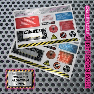 Vinyle d'aluminium brossé / Pack de protons d'Halloween Spirit à plus petite échelle