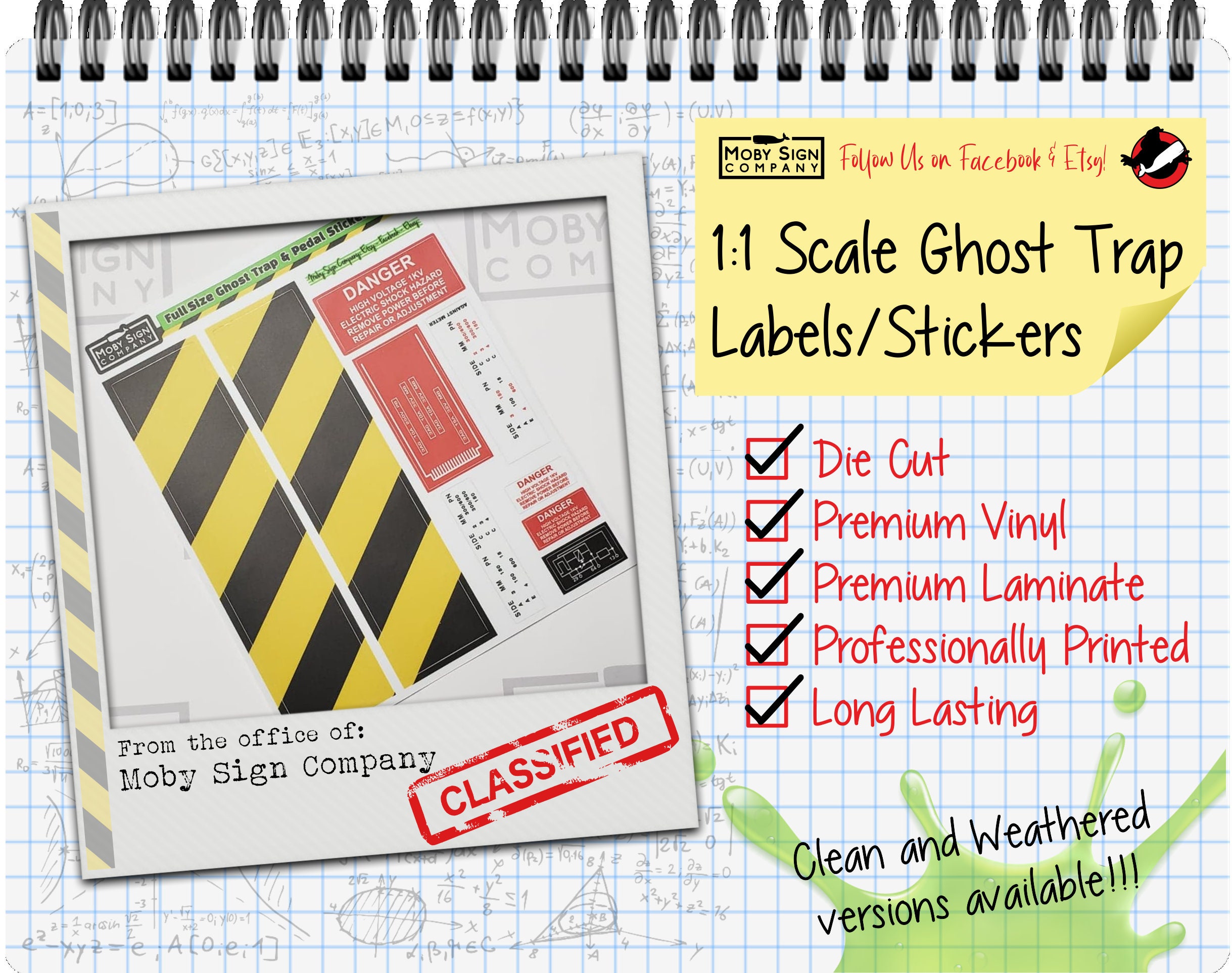 Ghost Trap Sticker Kit MobySignCo  ghost-trap-sticker-kit-mobysignco