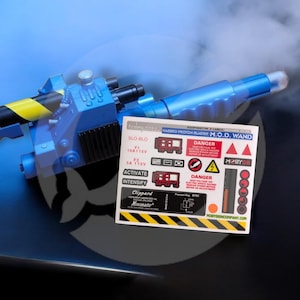 Blaster à protons M.O.D. Etiquettes pour baguette