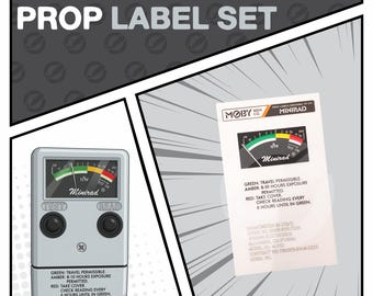 Minirad Prop Label Set