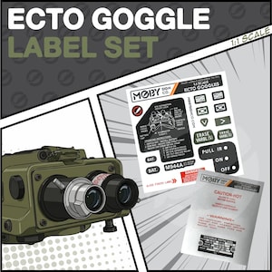 Ecto Goggle Labels (1:1 Scale)
