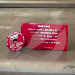 REAL Aluminum Labels for Crank Generator & HGA