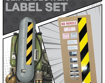 Slime Blower Label Set