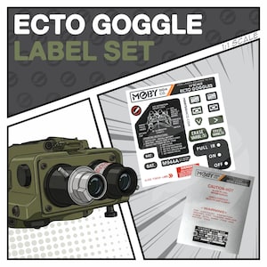 Ecto-brillabelset (schaal 1:1)