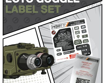 Ecto Goggle Label Set (1:1 Scale)