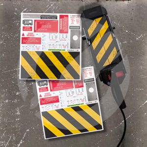 Spirit Halloween-Rubies-Walmart Ghost Trap & Pedal Labels