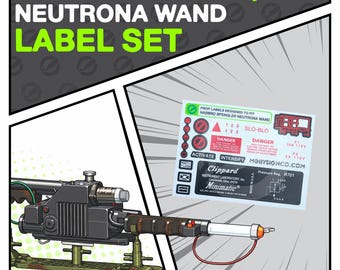 1984/Spengler Neutrona Wand Labels