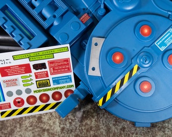 Hasbro Youth Proton Pack Replacement Sticker Kit