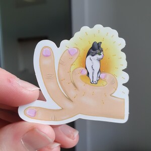 The Best Cat Sticker