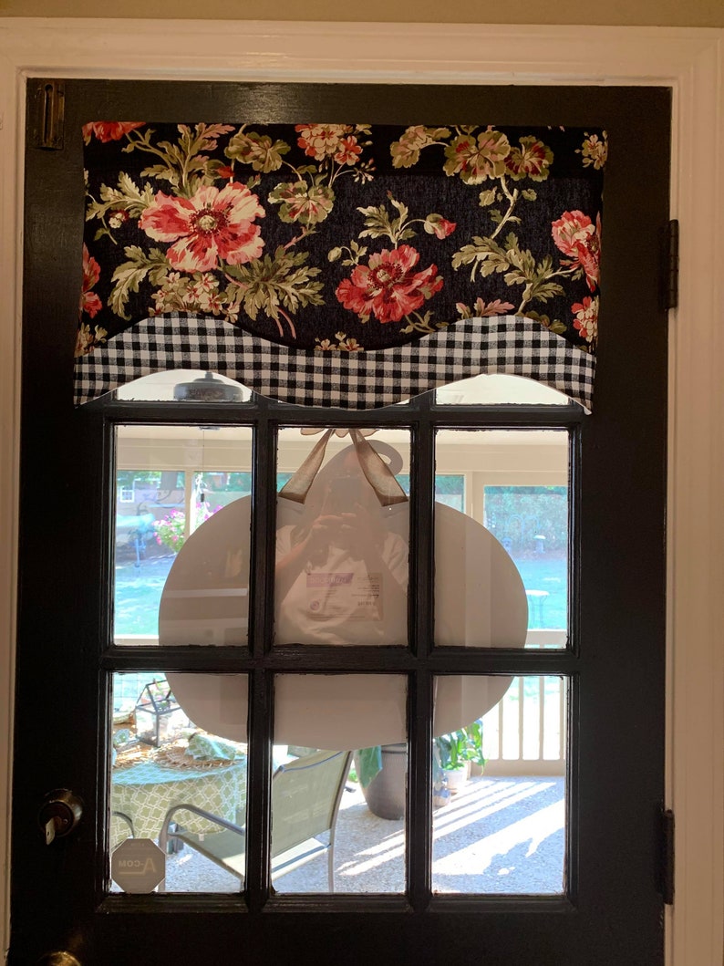 FARMHOUSE Kitchen Curtains FRENCH COUNTRY Curtain Kitchen Etsy