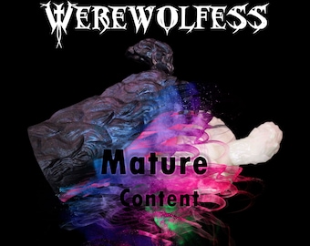 Fantasy sex toys: Werewolfess masturbator (Hole size - Extra Big)