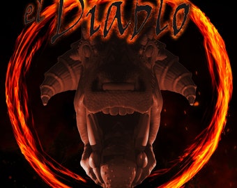 Fantasy sex toys : el Diablo The Lord of terror penetrable masturbator stroker (Choose your Hole size Big or Huge)
