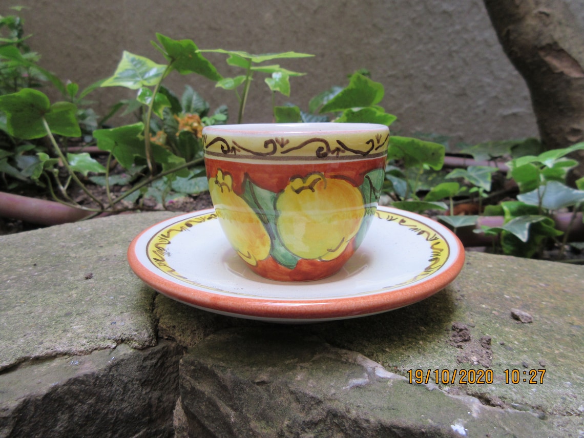 Tuscan - Espresso Cup & Saucer & Spoon main image 1
