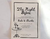 Hand Drawn Rehearsal Dinner Invitation | Editable Template (Digital Download)