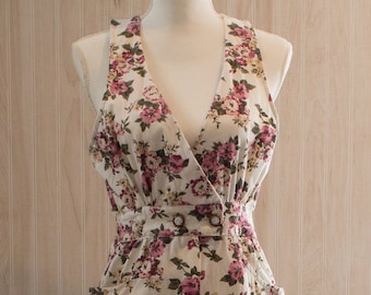 1990&#39;s floral mini dress