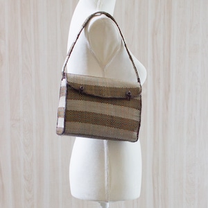 Vintage Woven Straw Bag