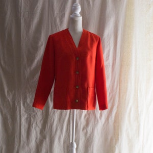 Vintage 1970s Orange Jacket