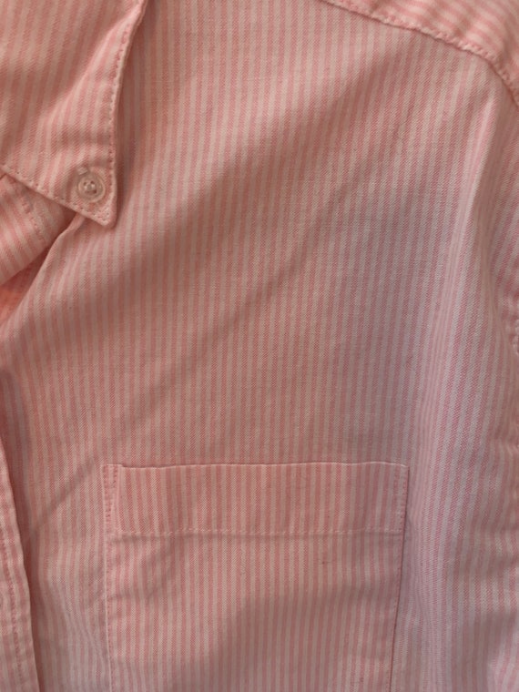 Vintage 1990s Candy Striped Shirt - image 5