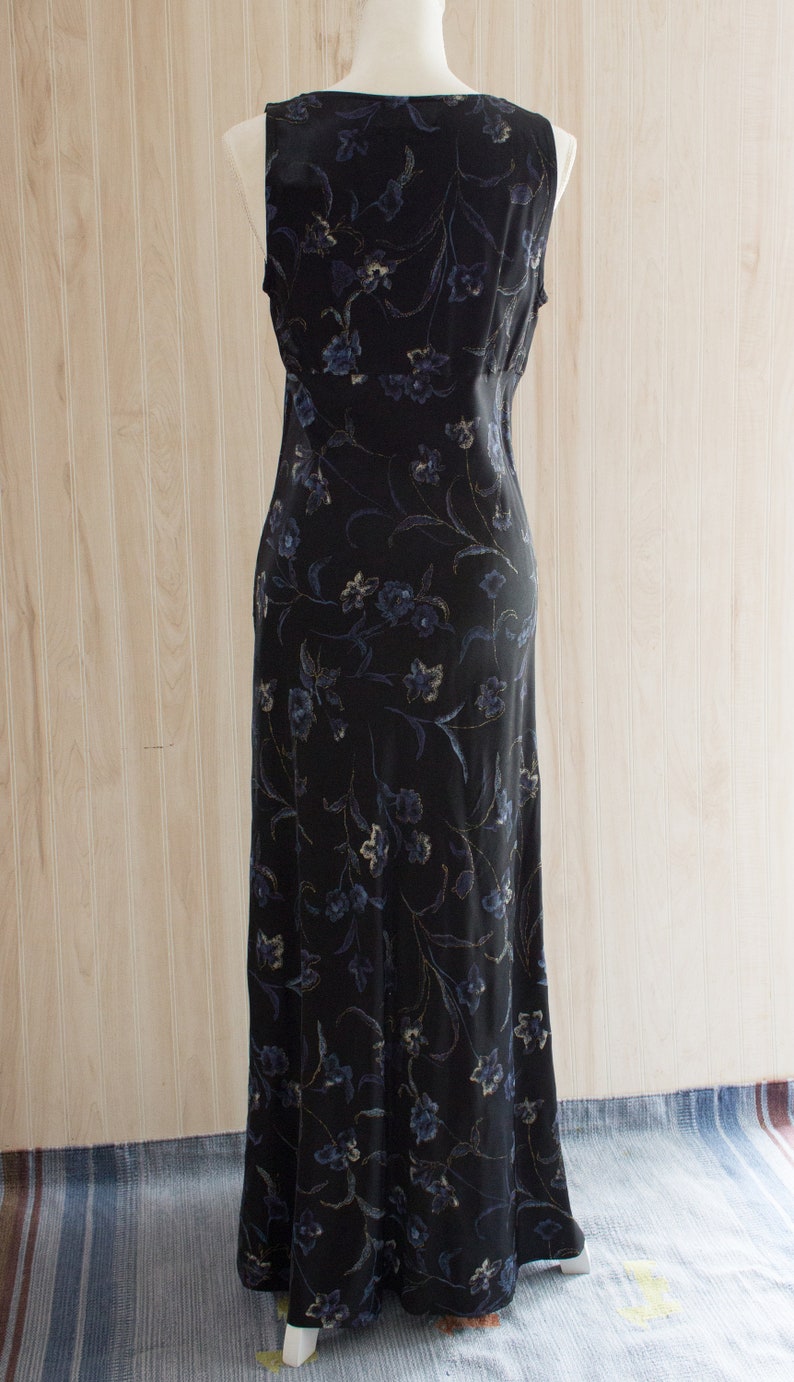 Vintage 1990s Satin Maxi Dress