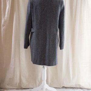 Vintage 1990s Herringbone Wool Coat image 3