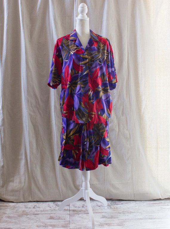 Vintage Label Carla Velvet Culotte